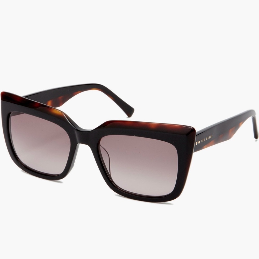 🔥 HOST PICK 🔥 NWOT Ted Baker London 55mm Polarized Cat Eye Sunglasses - Picture 2 of 4